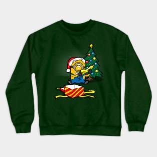 All I Want For Christmas Is A Banana Funny Cute Christmas Cartoon Crewneck Sweatshirt